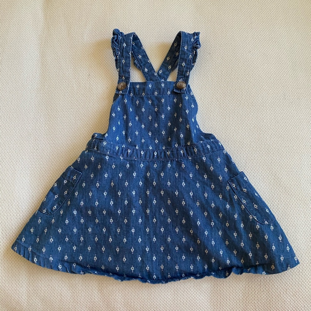 Genuine Kids by OshKosh Overall Dress, 18m